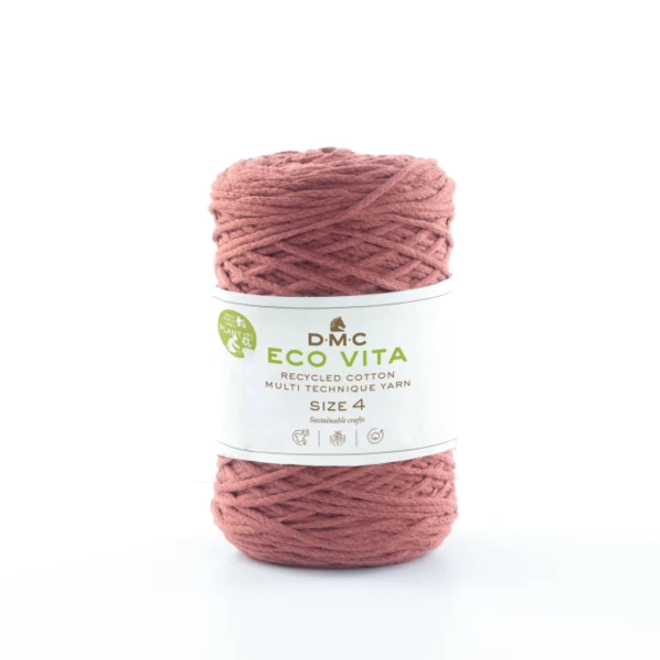DMC Eco Vita 4 Garn Unicolor 105 Rust