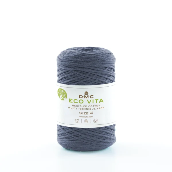 DMC Eco Vita 4 Garn Unicolor 77 Denim blue