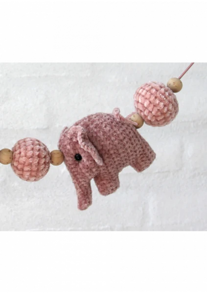 96270 - Elefant barnevognskæde