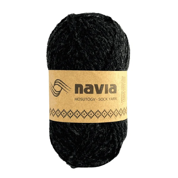 Navia Sokkegarn 504 Koksgrå