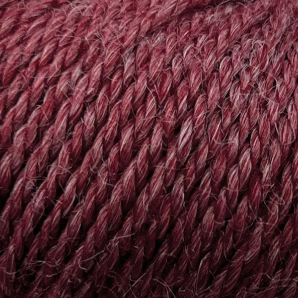 Onion No. 6 Organic Wool+Nettles 618 Mørk rød