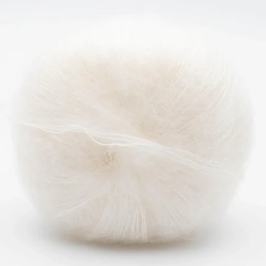 Kremke Soul Wool Silky Kid 06-001 Sne hvid