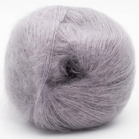 Kremke Soul Wool Silky Kid 06-057 Sølvgrå