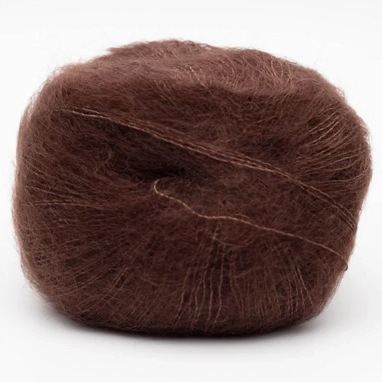 Kremke Soul Wool Silky Kid 10-116 Mørk chokolade