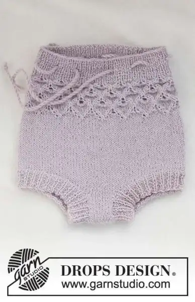 43-13 Bellflower Shorts by DROPS Design