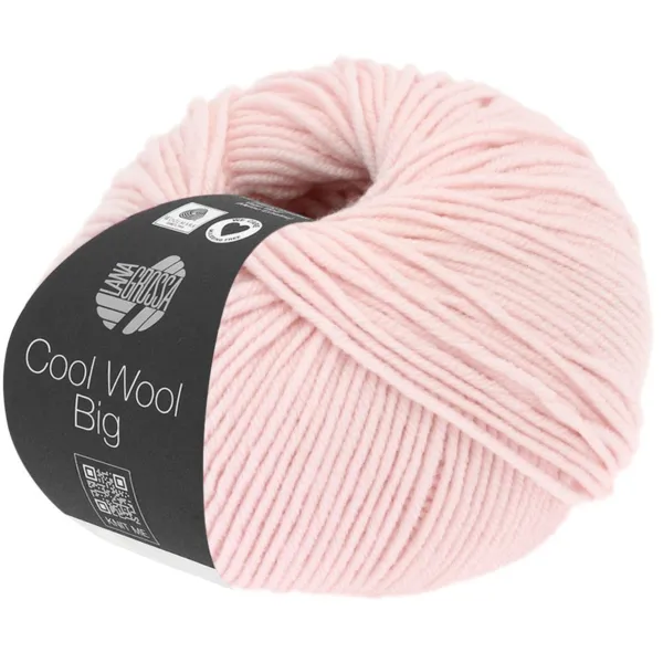Lana Grossa ool Wool Big 605 Sart rosa
