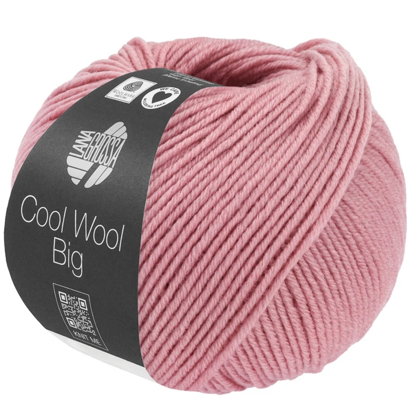 Lana Grossa Cool Wool Big 1697 Rosa meleret