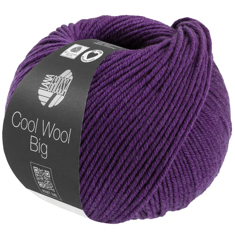 Lana Grossa Cool Wool Big 1699 Violet meleret