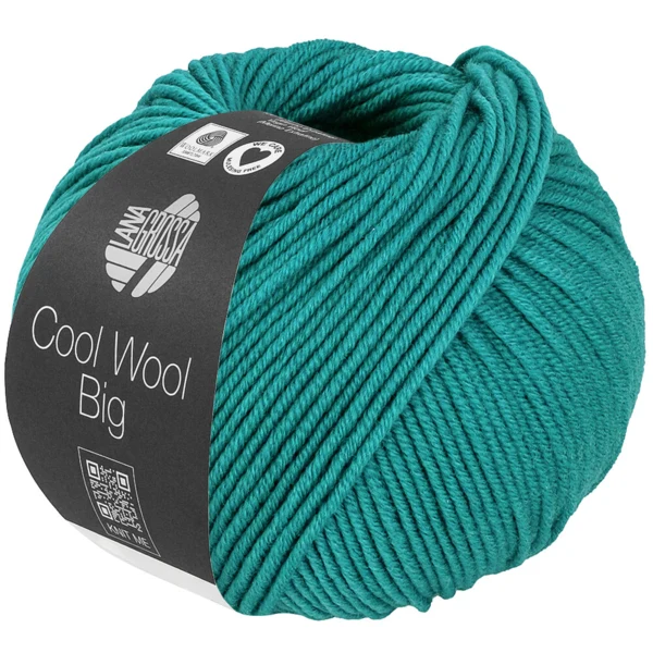 Lana Grossa Cool Wool Big 1043 Turkisgrøn