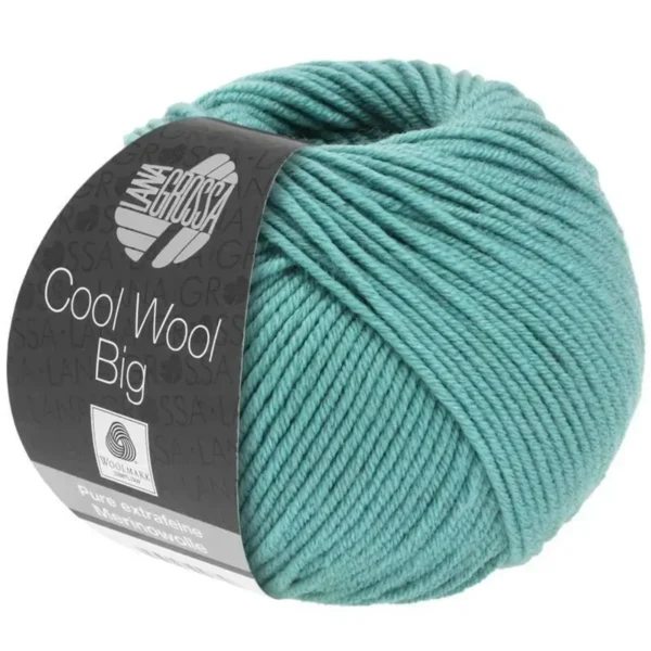 Lana Grossa Cool Wool Big 984 Lys søgrøn