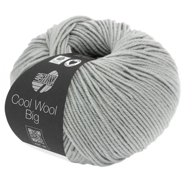 Lana Grossa Cool Wool Big 928 Mellemgrå