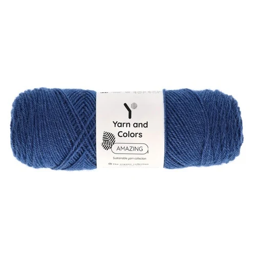Yarn and Colors Amazing 060 Marineblå