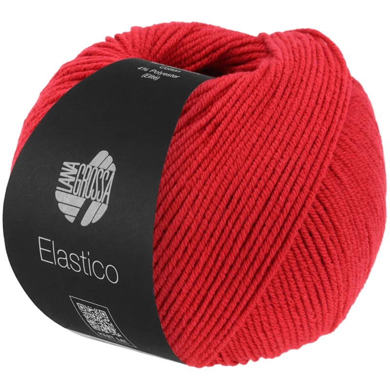 Lana Grossa Elastico 023 Mørk rød