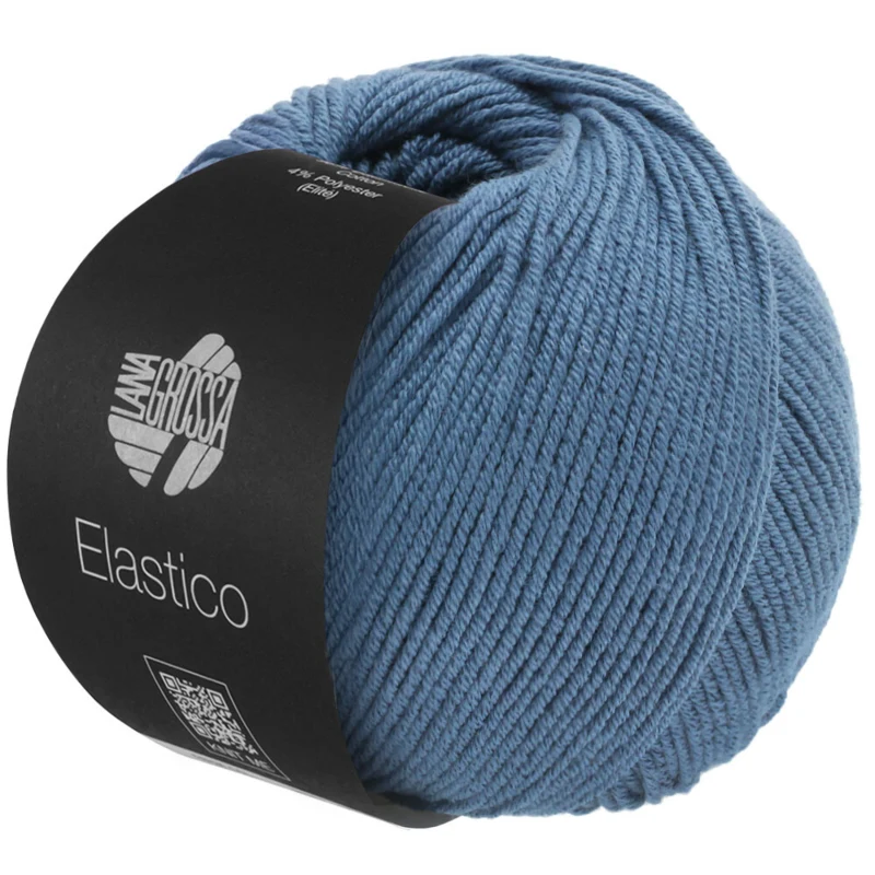 Lana Grossa Elastico 142 Røgblå
