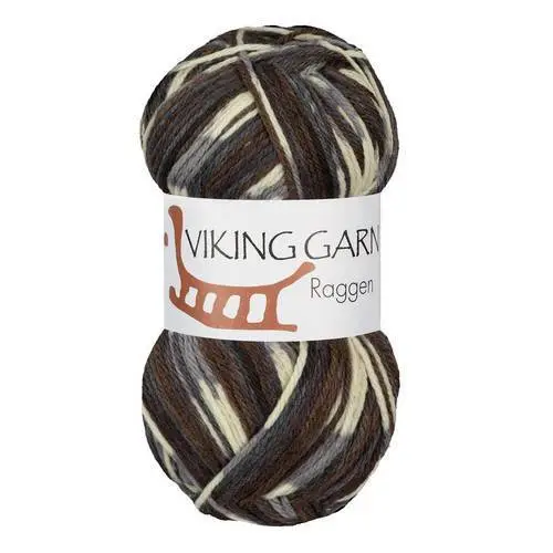 Viking Raggen 707 Multi hvid/brun