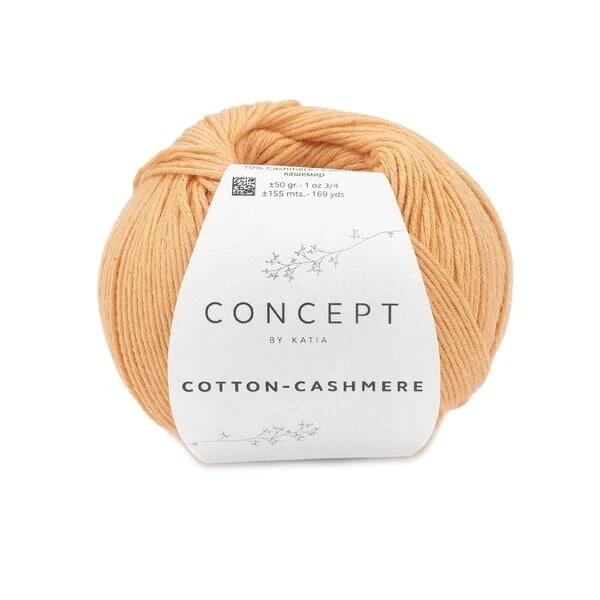 Katia Cotton Cashmere 82 Pastel orange