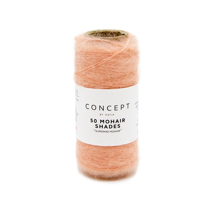 Katia 50 Mohair Shades 41 Orange laks