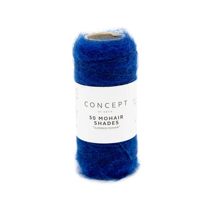 Katia 50 Mohair Shades 33 Mørk blå