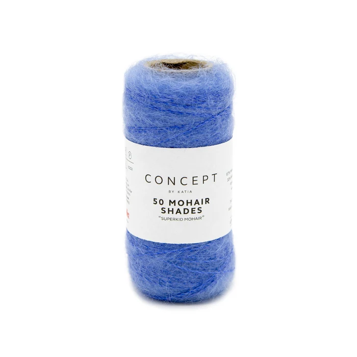 Katia 50 Mohair Shades 31 Blå (lysere end billedet)