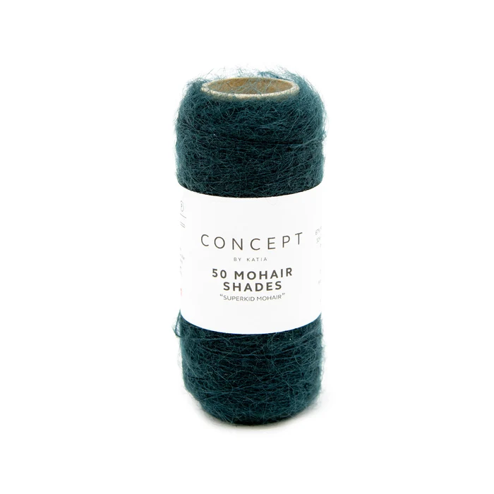 Katia 50 Mohair Shades 30 Flaskegrøn