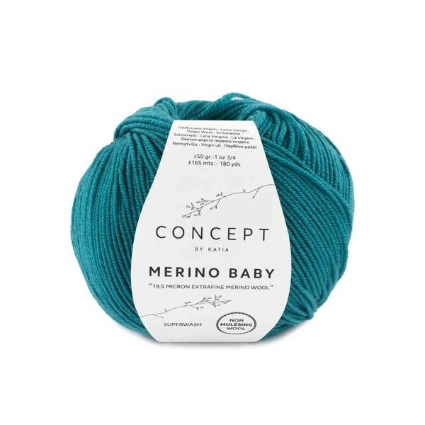 Katia Concept Merino Baby 075 Smaragd