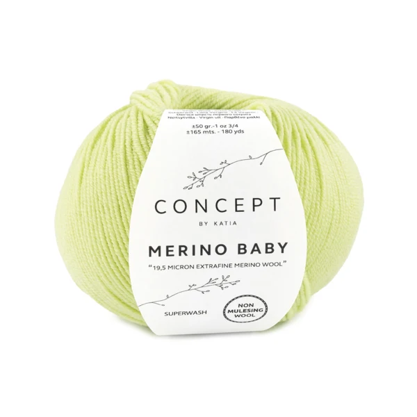 Katia Concept Merino Baby 014 Pistacie
