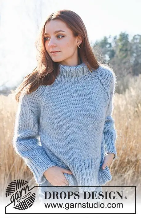 236-24 Clear Winter Sky by DROPS Design
