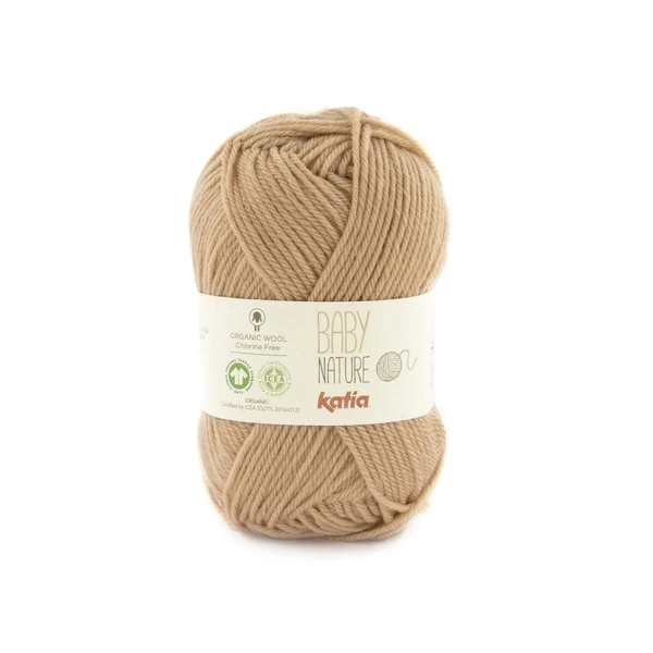 Katia Baby Nature 122 Beigebrun