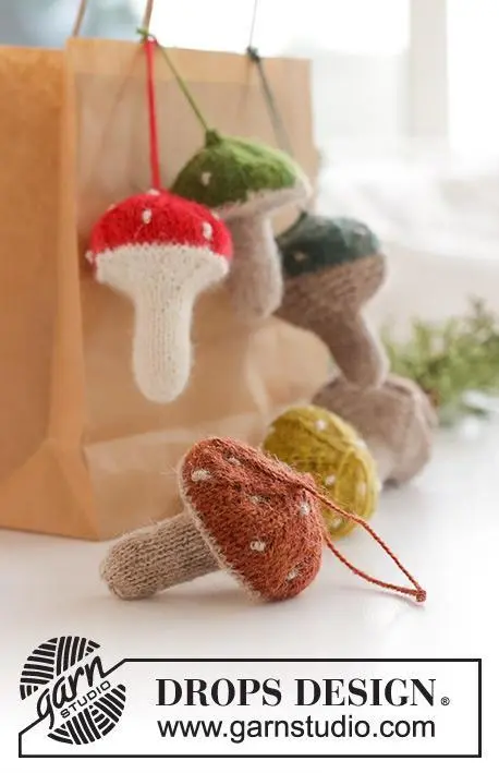 0-1584 Enchanted Mushrooms by DROPS Design