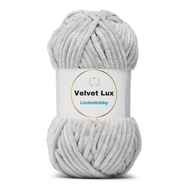 LindeHobby Velvet Lux 04 Grå