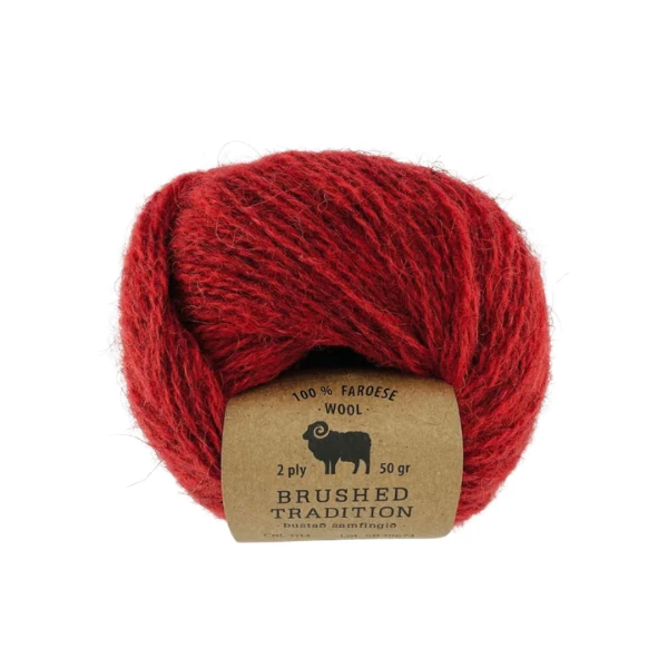 Navia Brushed Tradition 1114 Rød