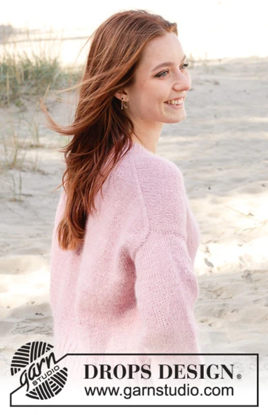 240-29 Elodie Cardigan by DROPS Design