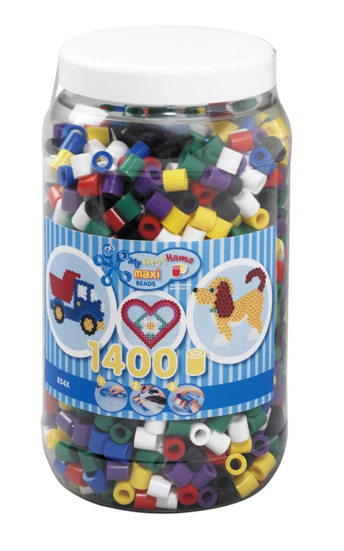 Hama Maxi Perler 1400 stk - Mix 00