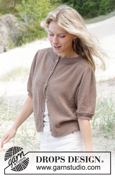 239-15 Sherwood Smiles Cardigan by DROPS Design