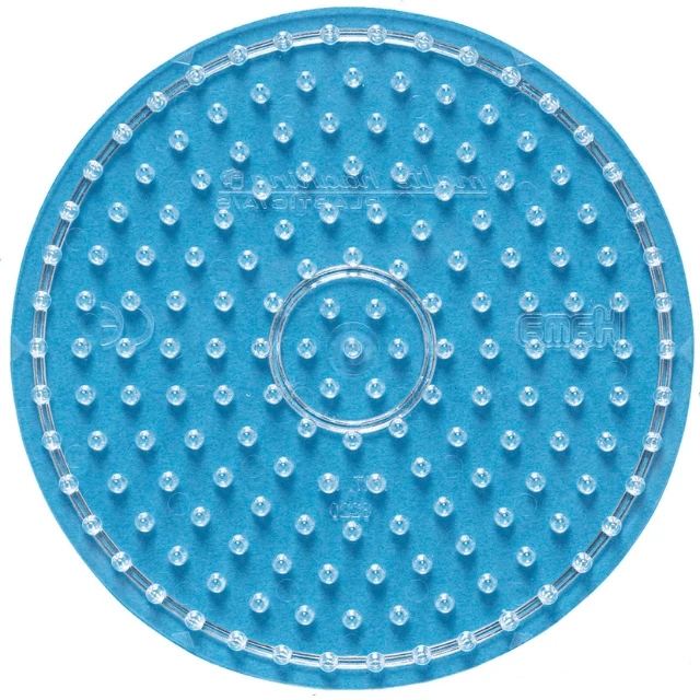 Hama Maxi stiftplade, transparent - Rund 8220