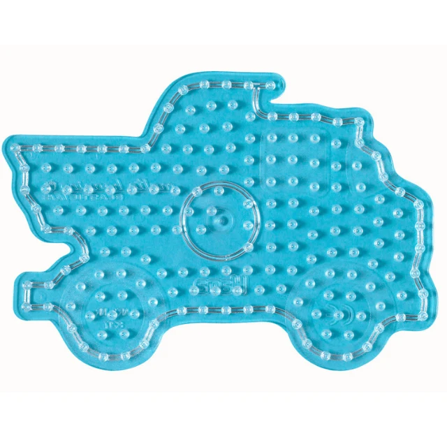 Hama Maxi stiftplade, transparent - Klovn 8219