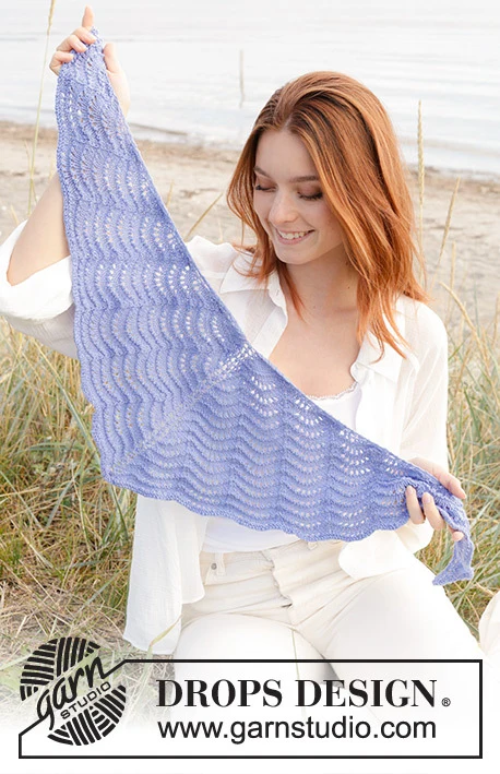 238-13 Lavender Waves by DROPS Design