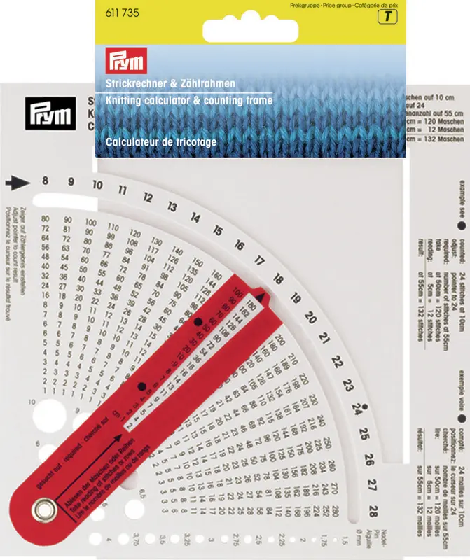 Prym Strikkekalkulator