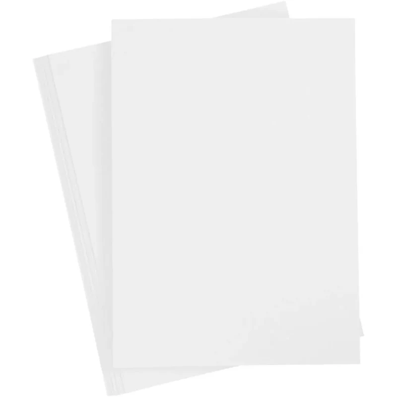 Papir, 20 stk, A4 - Hvid