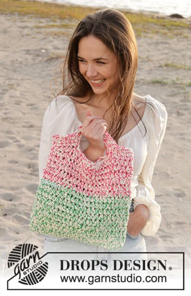 238-8 Sweet Melon Bag by DROPS Design