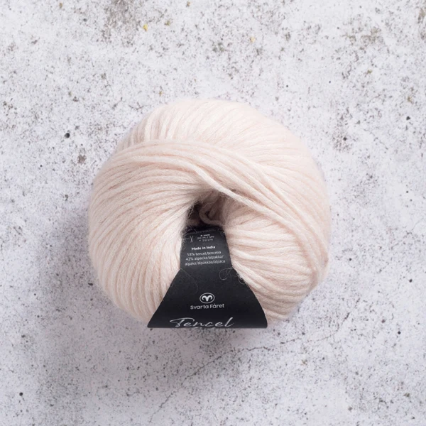 Svarta Fåret Tencel Blow 40 Pastel fersken