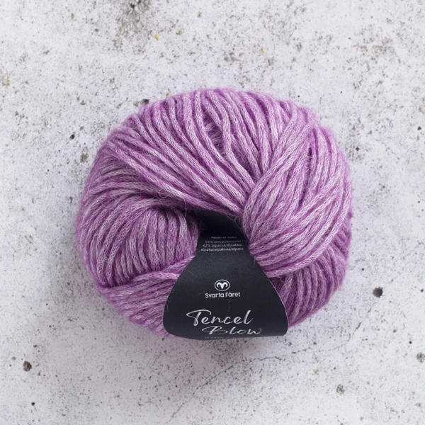 Svarta Fåret Tencel Blow 63 Ametyst lilla