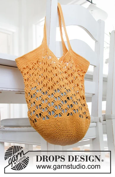 200-35 Pineapple Tote by DROPS Design