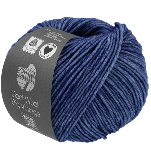 Lana Grossa Cool Wool Big Vintage 90 Kornblomst
