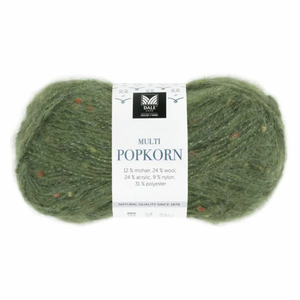 Gjestal Multi Popkorn 512 Armygrøn