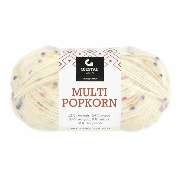 Gjestal Multi Popkorn 502 Natur