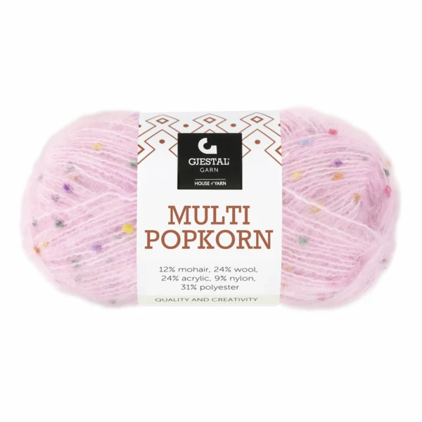 Gjestal Multi Popkorn 505 Rosa