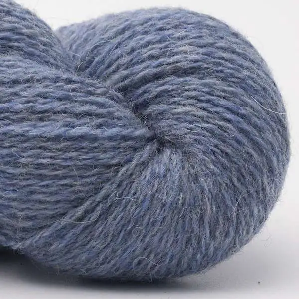 BC Garn Bio Shetland GOTS 15 Gråblå