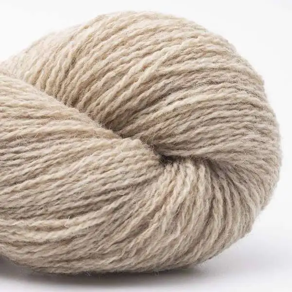 BC Garn Bio Shetland GOTS 02 Meleret lys beige
