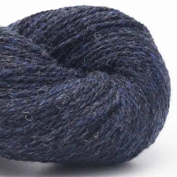 BC Garn Bio Shetland GOTS 23 Natblå